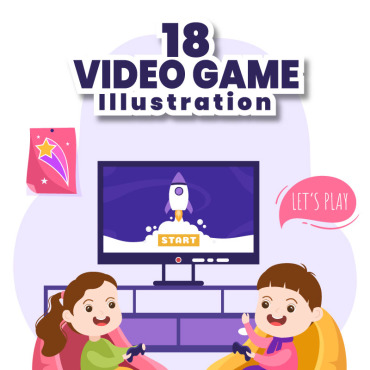 Game Joystick Illustrations Templates 293559