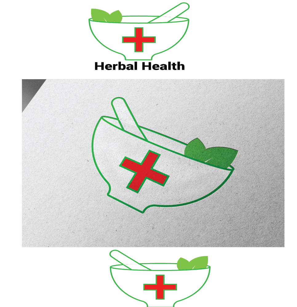 Herbal Or Health Logo Design Template
