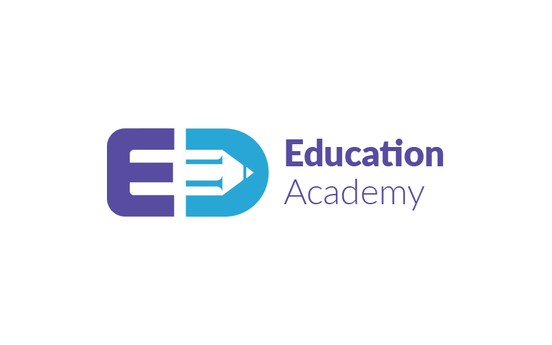 Education Academy Logo - Logo Design Template