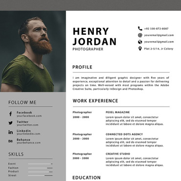 Cv Professional Resume Templates 293676