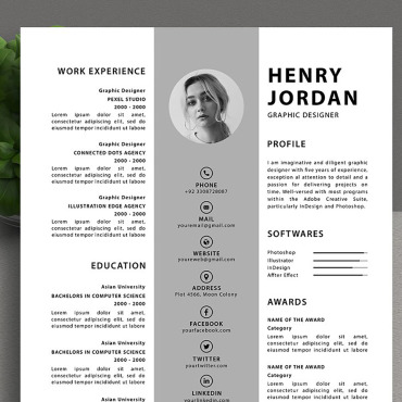 Cv Profession Resume Templates 293681