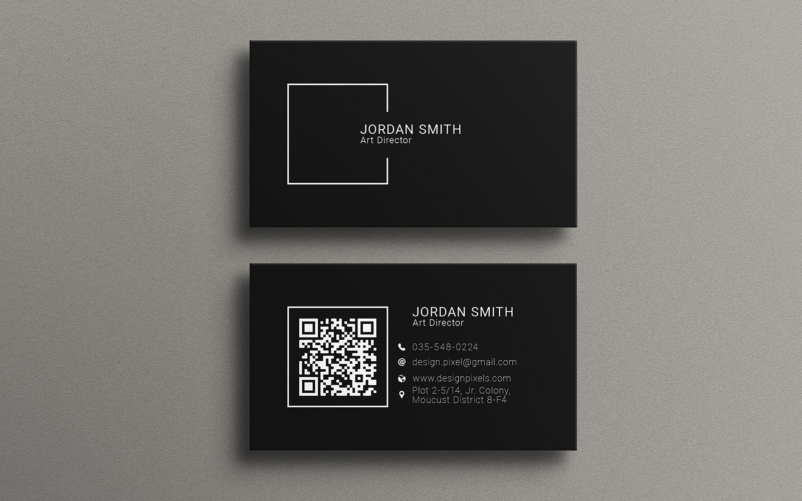 Simple Minimal Business Card