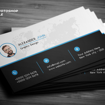 Card Visiting Corporate Identity 293700