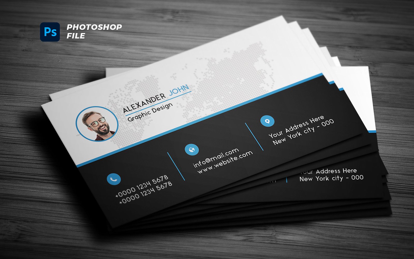 Creative Clean Business Card