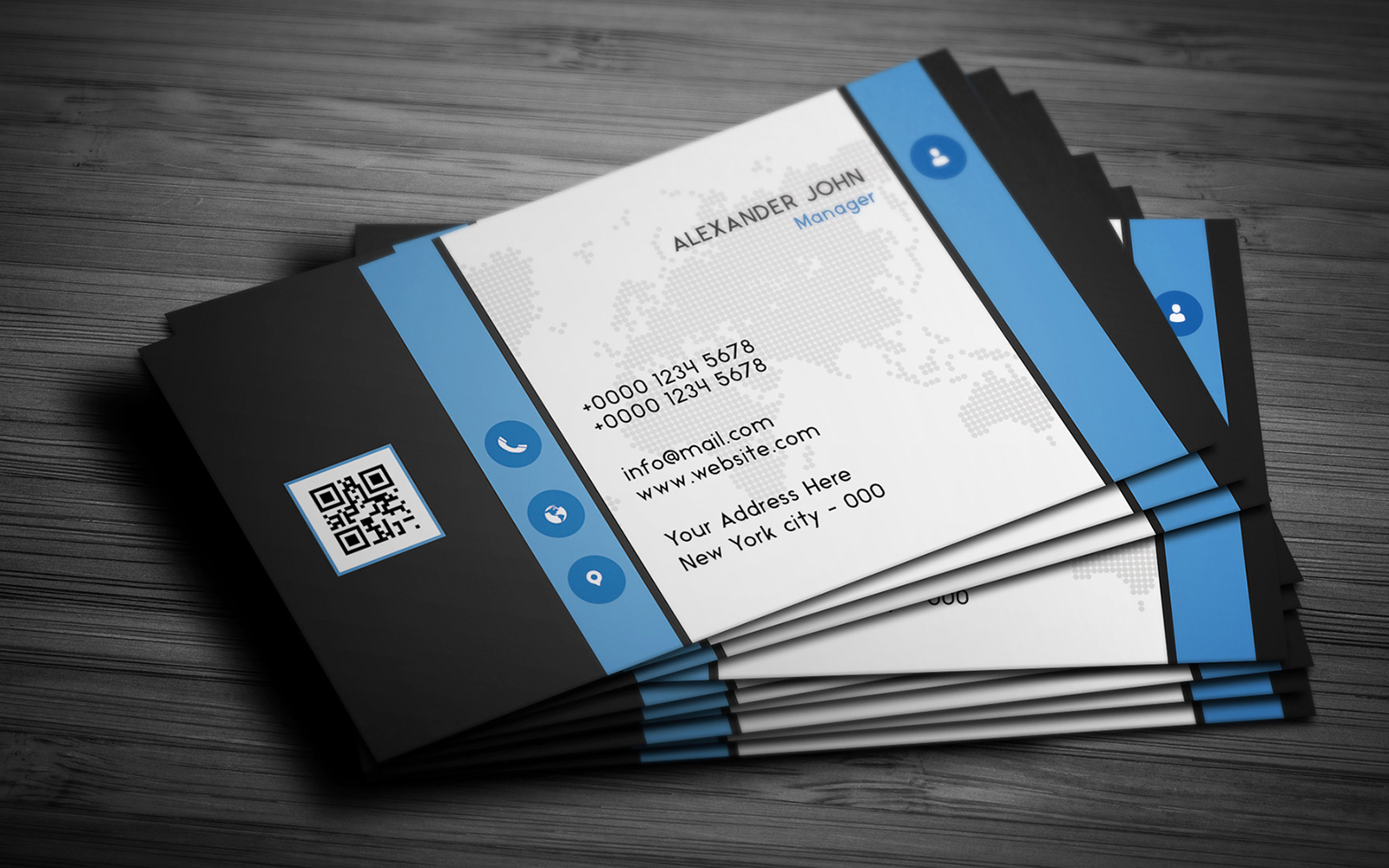 Corporate Business Card Template 2