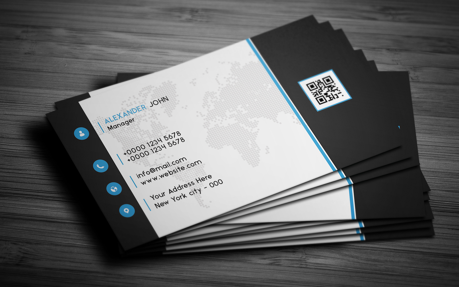 Clean Corporate Business Card