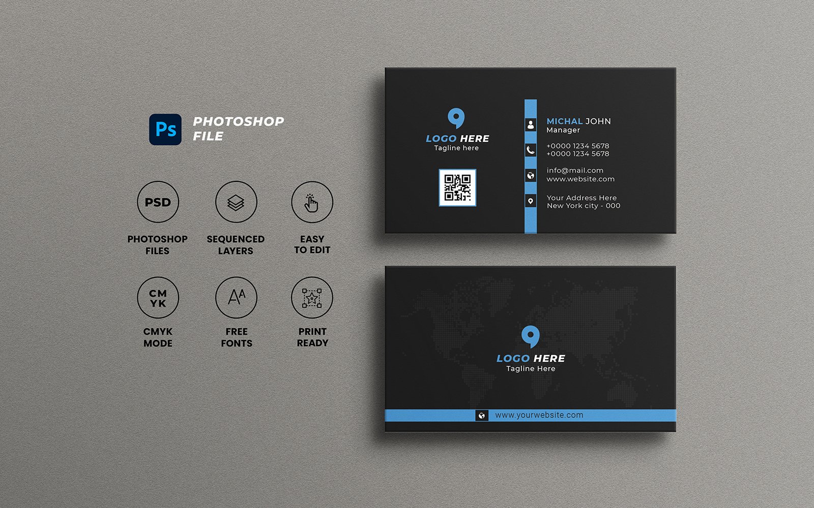 Modern Corporate Business Card 2