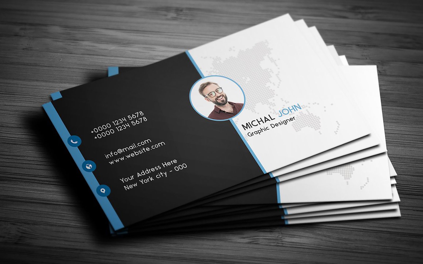 Corporate Business Card Template 4