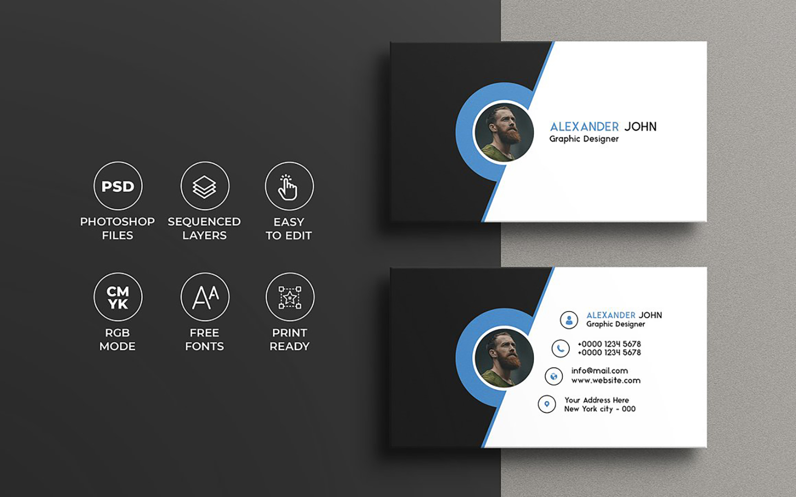 Individual Profile Business Card