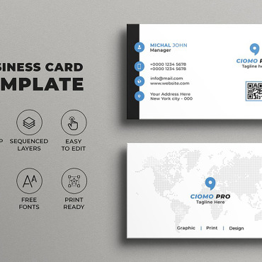 Business Card Corporate Identity 293724