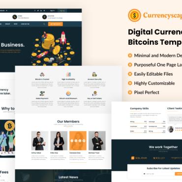 Digital Coin UI Elements 293789