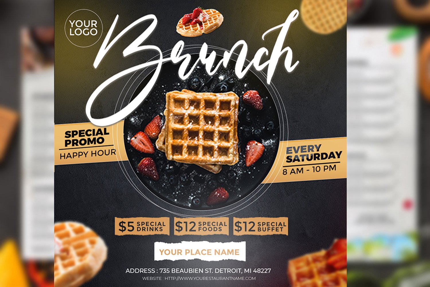 Brunch Flyer - Social Media