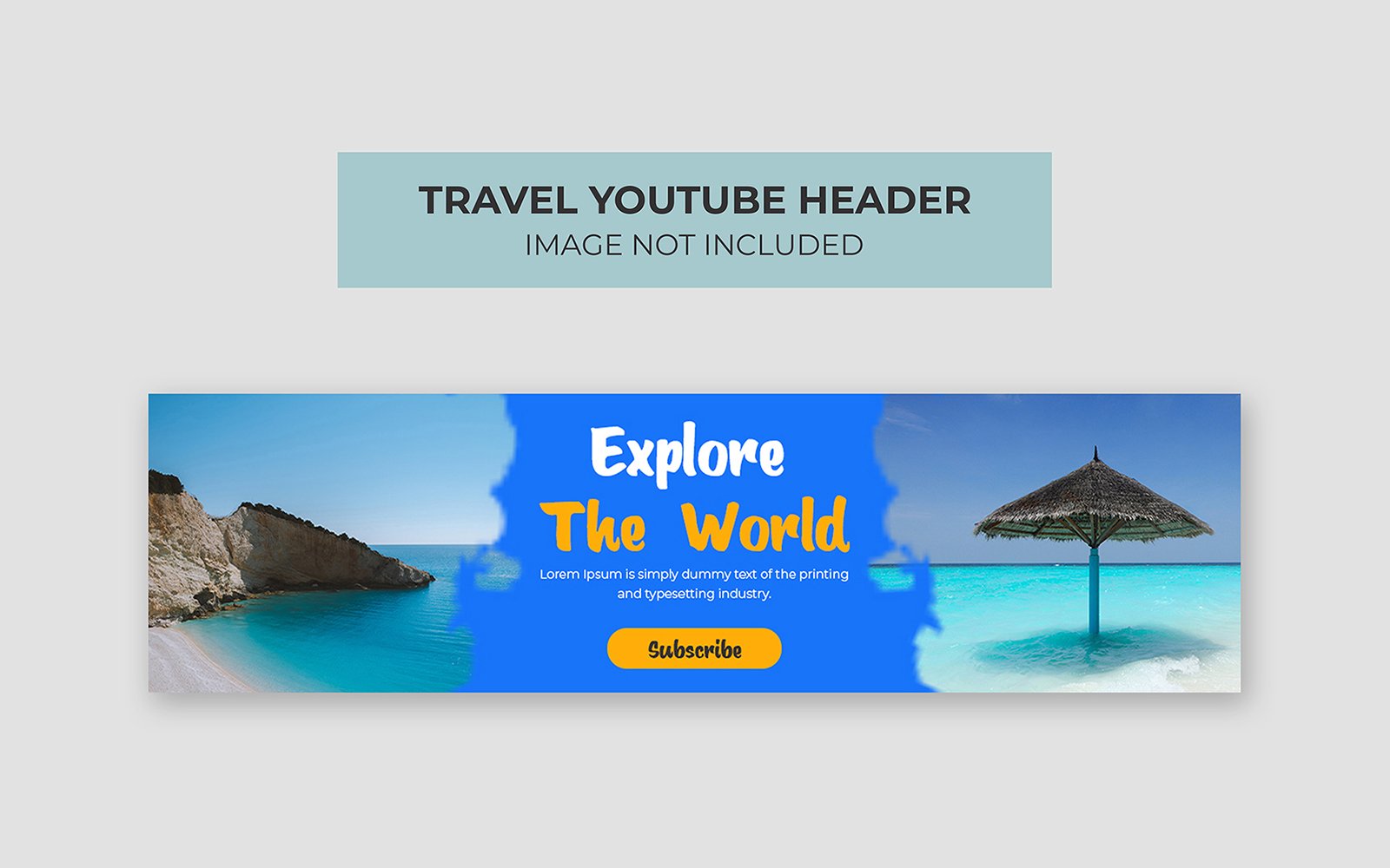 Modern Travel YouTube Cover Header
