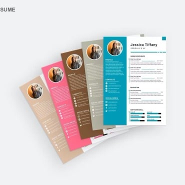 Template Modern Resume Templates 294038