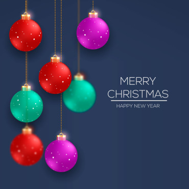 Set Christmas Illustrations Templates 294079