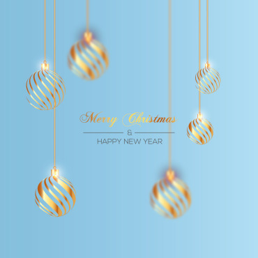 Set Christmas Illustrations Templates 294093