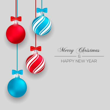 Ball Christmas Illustrations Templates 294114