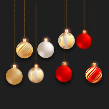 Ball Christmas Illustrations Templates 294124