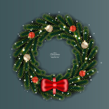 Branch Christmas Illustrations Templates 294145