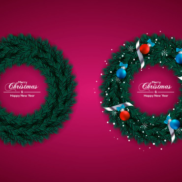 Branch Christmas Illustrations Templates 294160