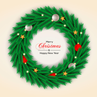 Branch Christmas Illustrations Templates 294161