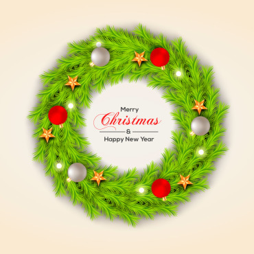 Branch Christmas Illustrations Templates 294163