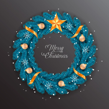 Branch Christmas Illustrations Templates 294165