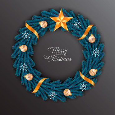 Branch Christmas Illustrations Templates 294166