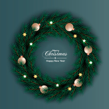 Branch Christmas Illustrations Templates 294173