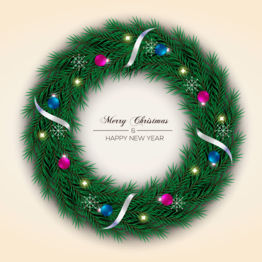 Branch Christmas Illustrations Templates 294174