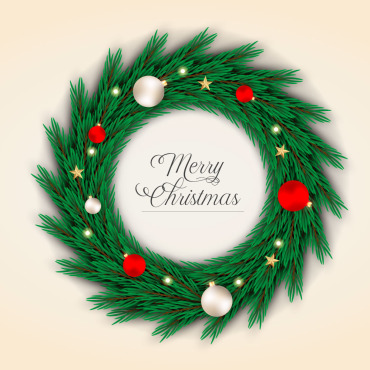 Branch Christmas Illustrations Templates 294177