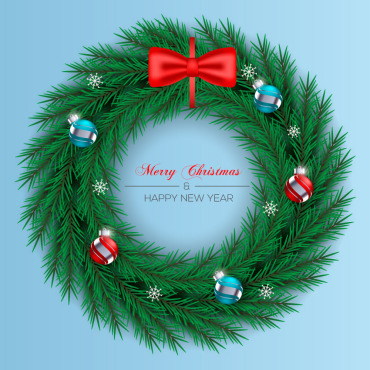 Branch Christmas Illustrations Templates 294184