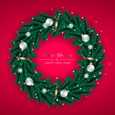 Branch Christmas Illustrations Templates 294190