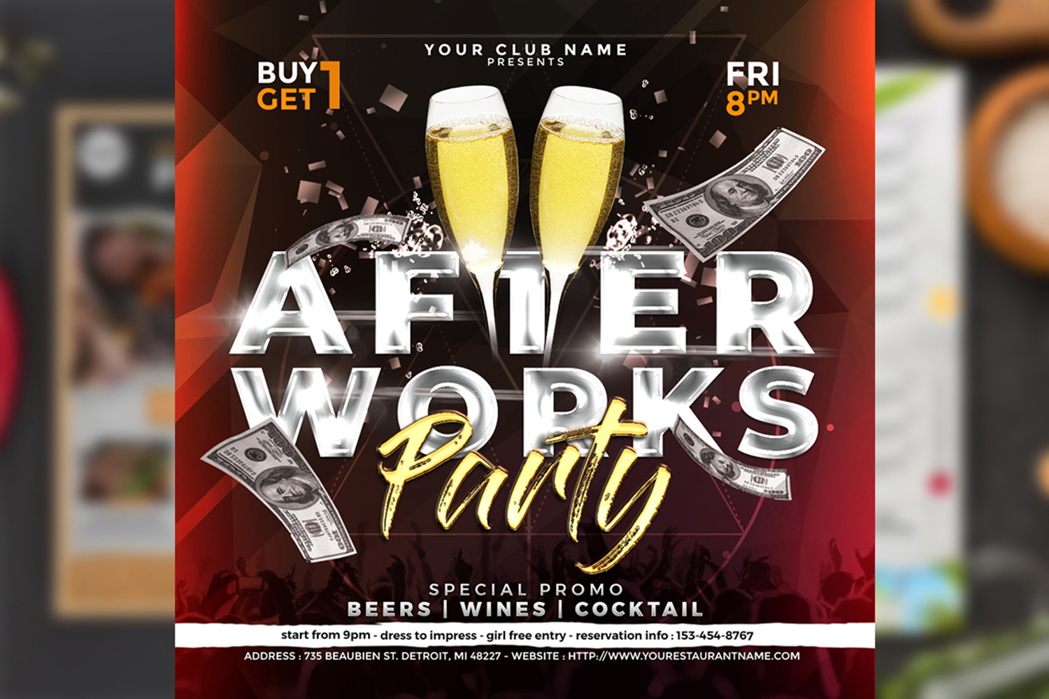 Club Parties - flyer template