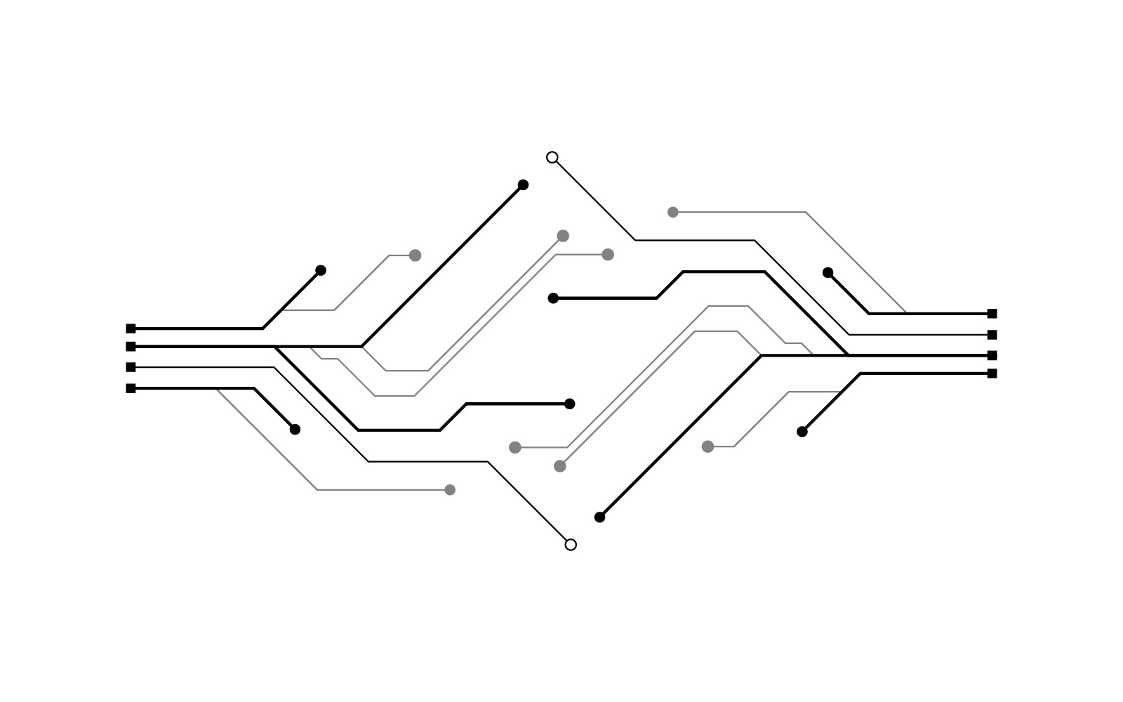 Circuit vector illustration design 11