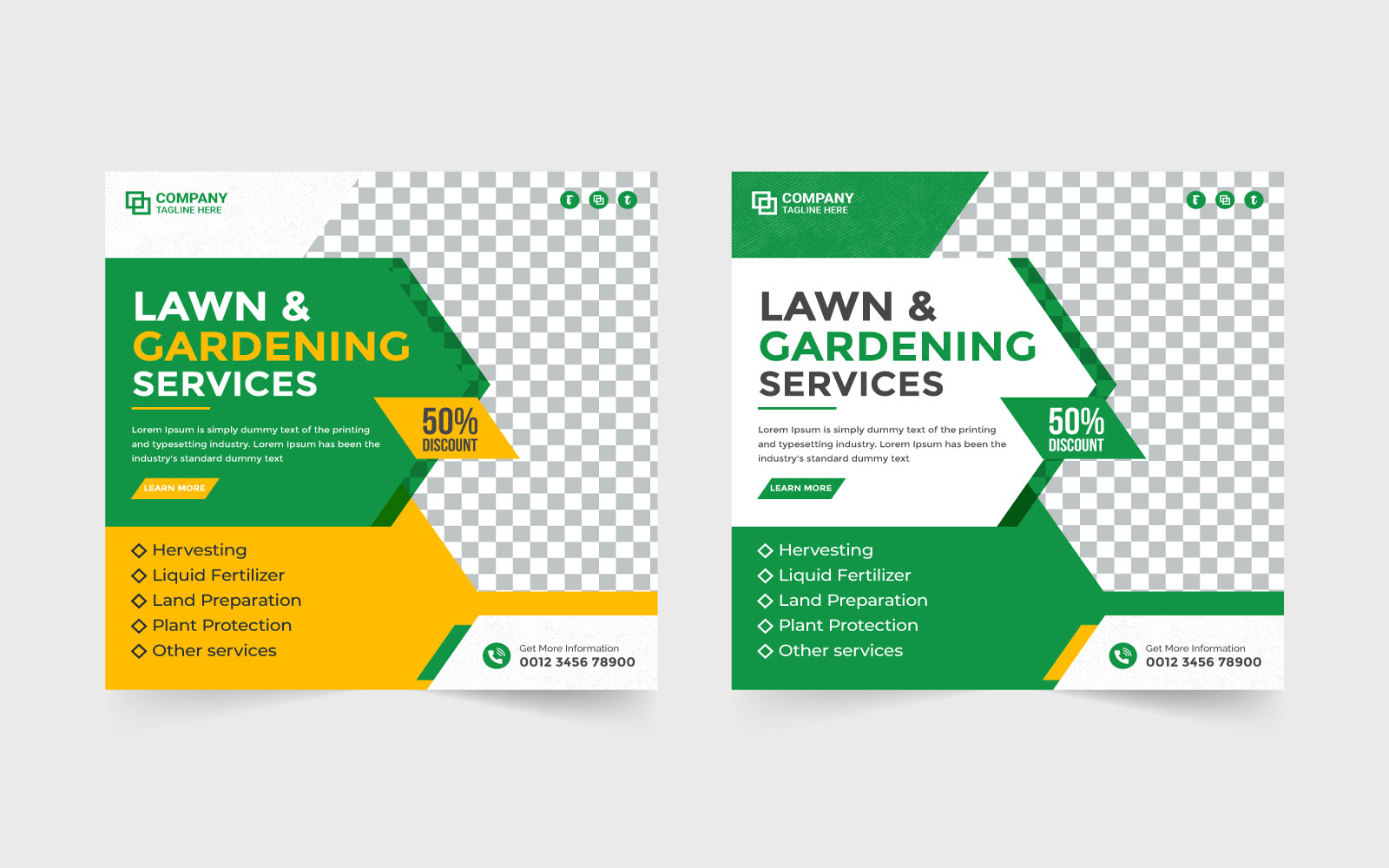 Lawn and Gardening Service Template