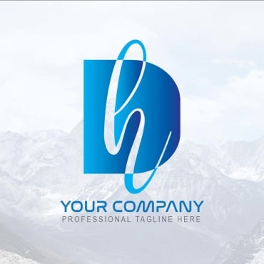 Dh Letter Logo Templates 294373