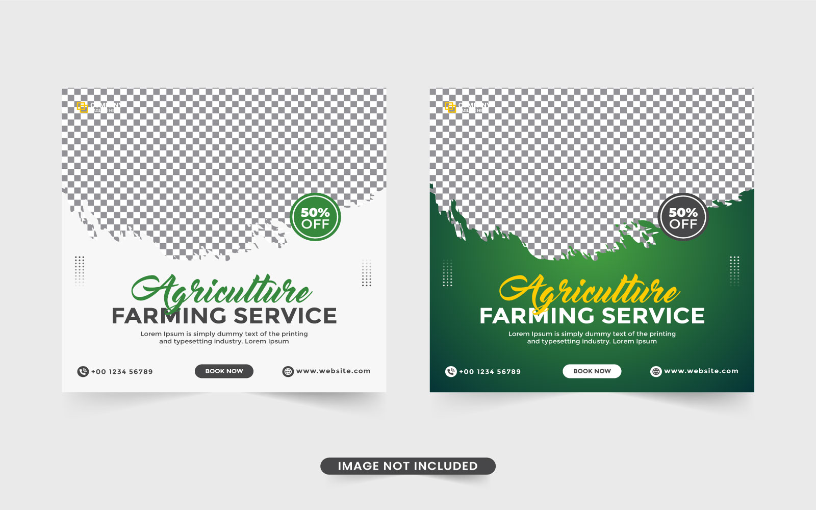 Agro Farm Service Social Media Banner