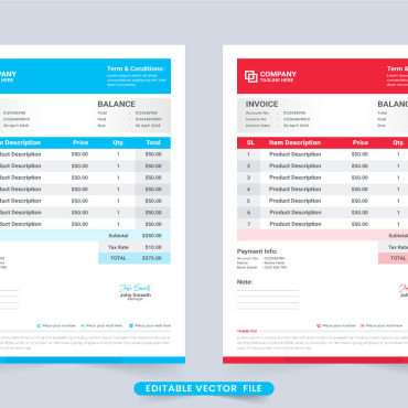 Paper Bill Corporate Identity 294426