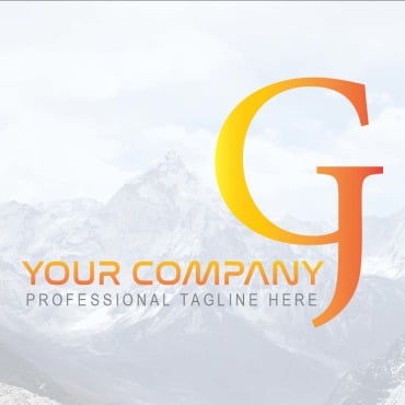 Gj Letter Logo Templates 294518