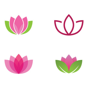 Flower Symbol Logo Templates 294547
