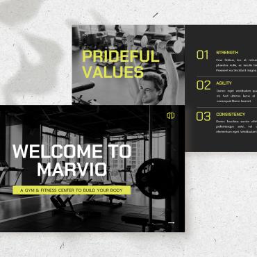 Fitness Gym PowerPoint Templates 294814