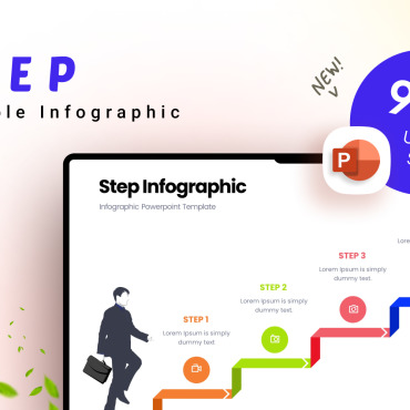 Step Circle PowerPoint Templates 294875
