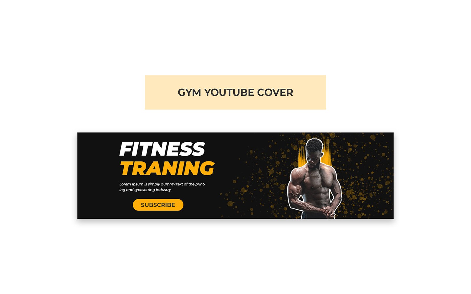 Fitness Gym YouTube Cover Photo