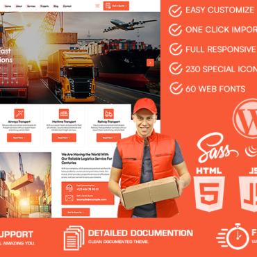Delivery Industrial WordPress Themes 294919