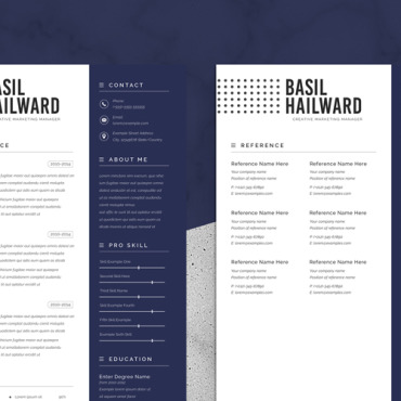 Clean Job Resume Templates 295011