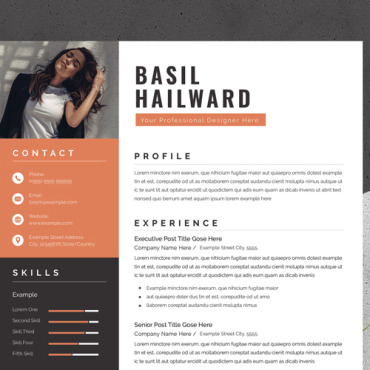 Clean Job Resume Templates 295015