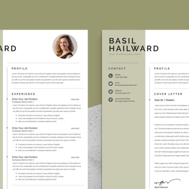 Clean Job Resume Templates 295022