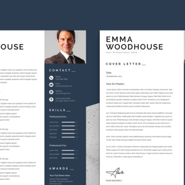 Clean Job Resume Templates 295029