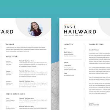 Clean Job Resume Templates 295037